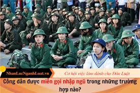 Công Dân Thuộc Trường Hợp Nào Sau Đây Được Miễn Gọi Nhập Ngũ? Chi Tiết A-Z
