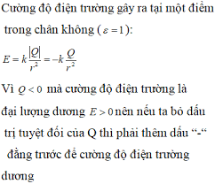 Cường Độ Điện Trường Là Đại Lượng Gì? Định Nghĩa &amp; Ứng Dụng Chi Tiết