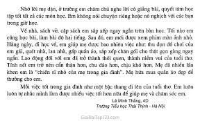 Kể về một việc tốt mà em đã làm lớp 4: Bài học nhỏ, ý nghĩa lớn