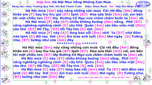 Lời bài hát Cẩm Vân Hà Nội Mùa Vắng Những Cơn Mưa: Khúc Tình Ca Bất Hủ Vượt Thời Gian