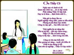 Thơ Lục Bát Về Thầy Cô: Vần Thơ Tri Ân Sâu Sắc Tình Nghĩa Thầy Trò