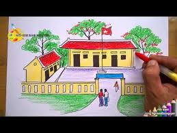 Vẽ Ngôi Trường: Hướng Dẫn Chi Tiết Để Tạo Nên Tác Phẩm Đầy Cảm Xúc